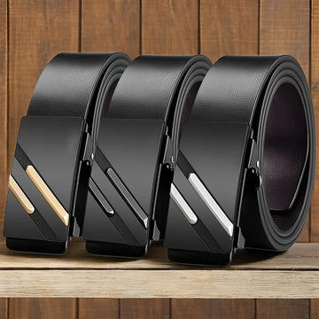 Men Synthetic Leather Belt