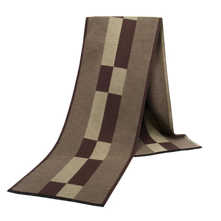 Soft Plaid Shawl Neckerchief