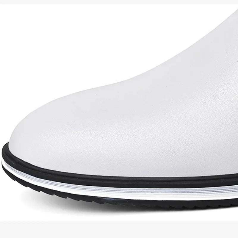 Men Designer Leather Loafers High Quality Formal Shoes