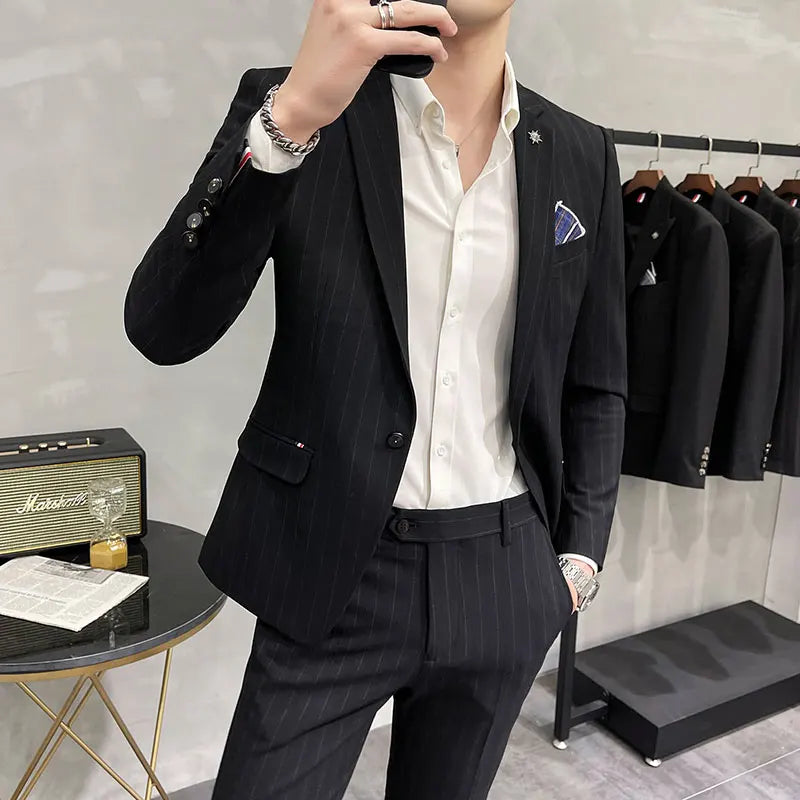 Men’s High-Quality 2-Piece Wedding Suit