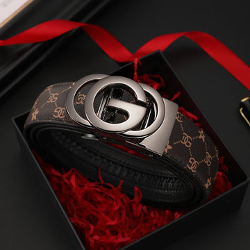 Men’s Genuine Leather Automatic Belt
