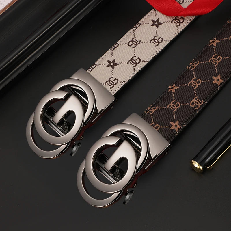 Men’s Genuine Leather Automatic Belt