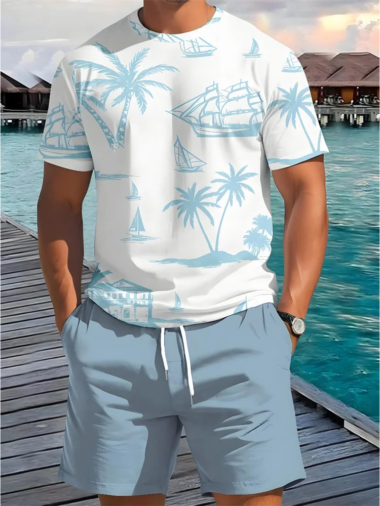 Men’s 2-Piece Summer Casual Set