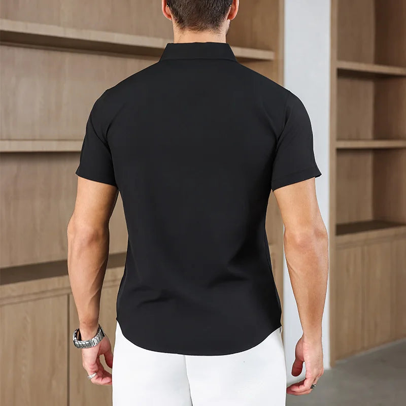 Men’s Summer Business Casual Shirt