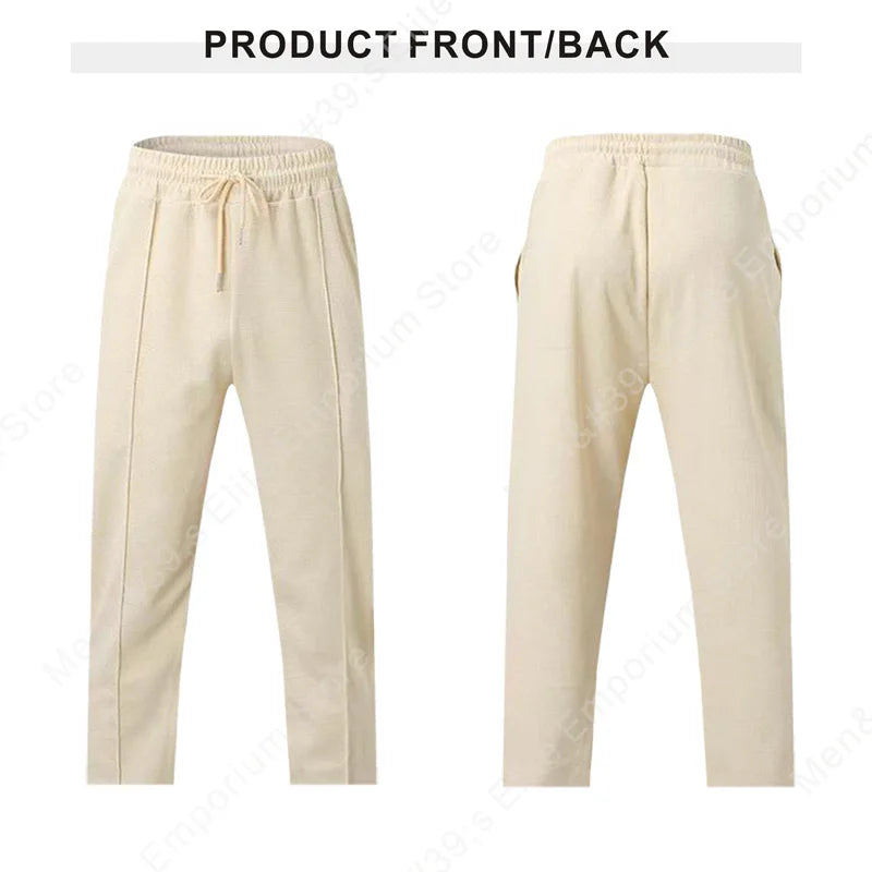 Slim Fit Casual Sports Jogger with Drawstring & Pockets