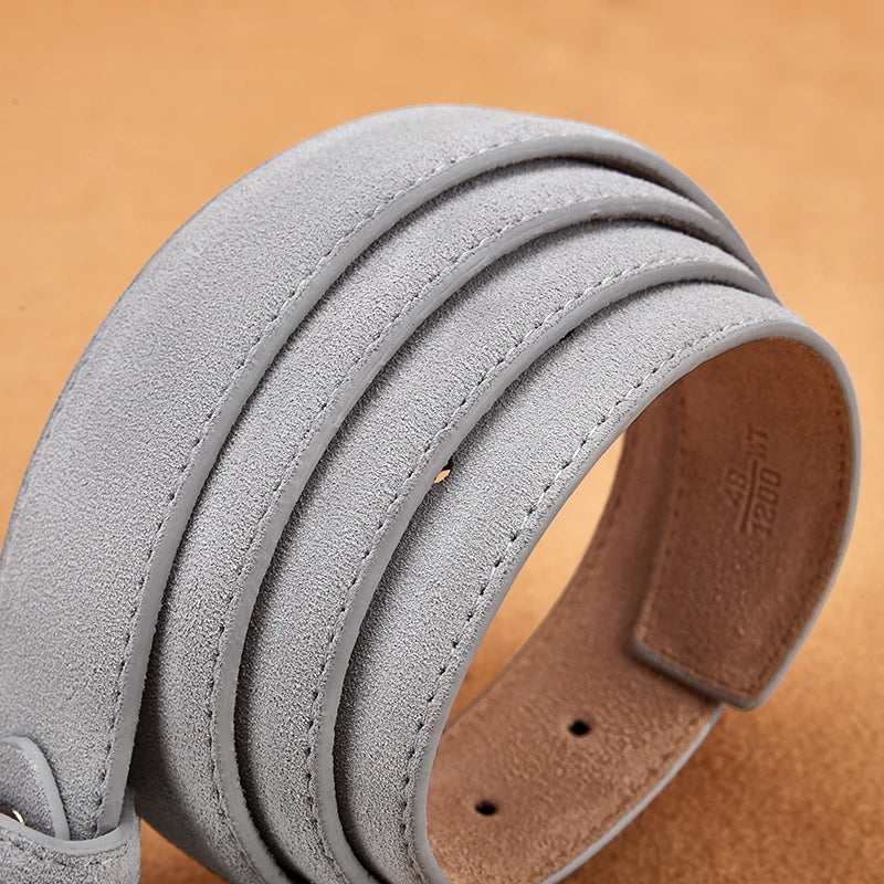 High Quality Men’s Suede Leather Belt