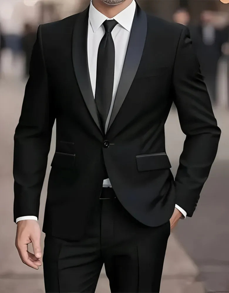 Business Casual Slim Fit Suit