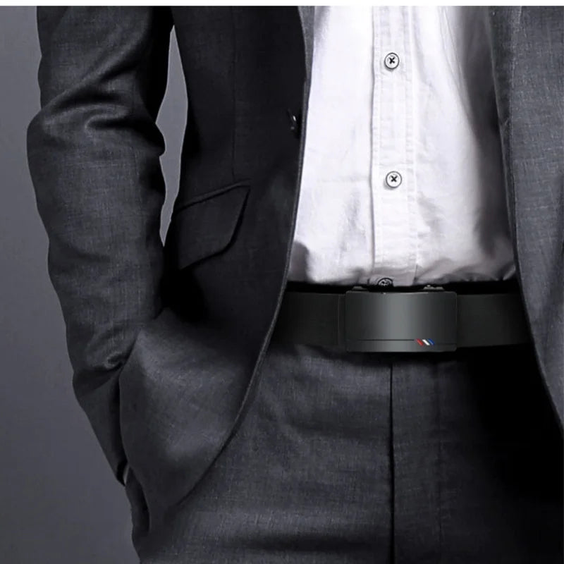 Plus Size Men’s Leather Belt