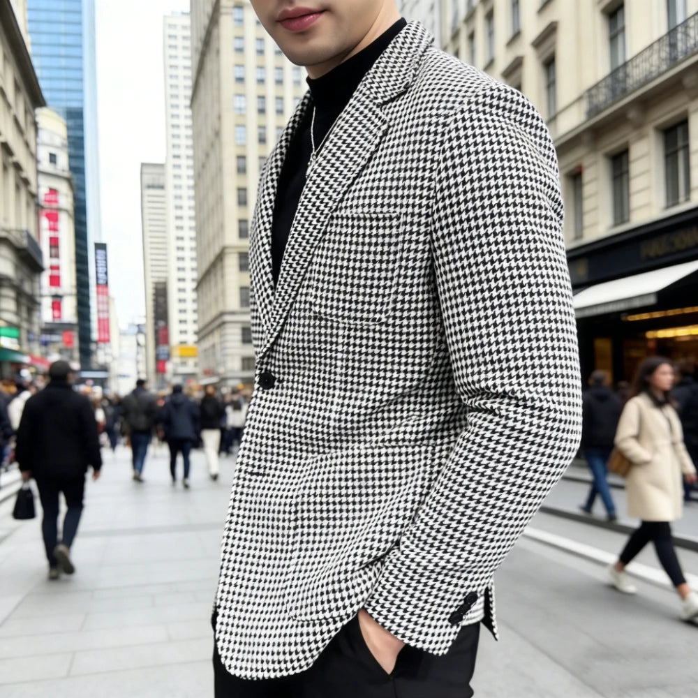 Slim Fit Business Casual 2-Button Suit