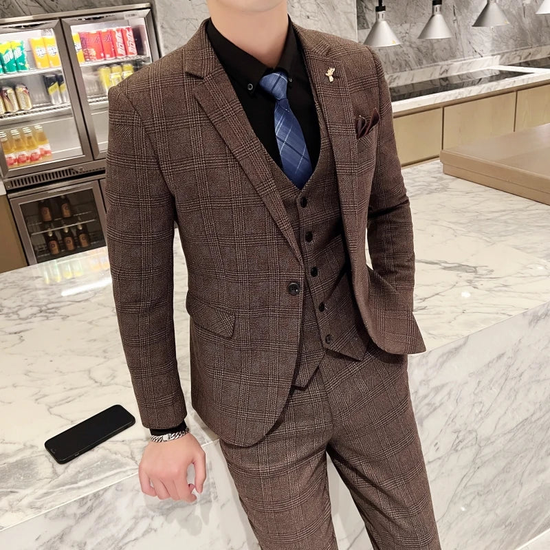 3-Piece Formal Wedding & Party Outfit