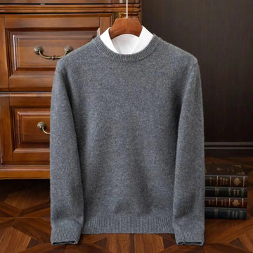 Men’s Oversized O-Neck Sweater