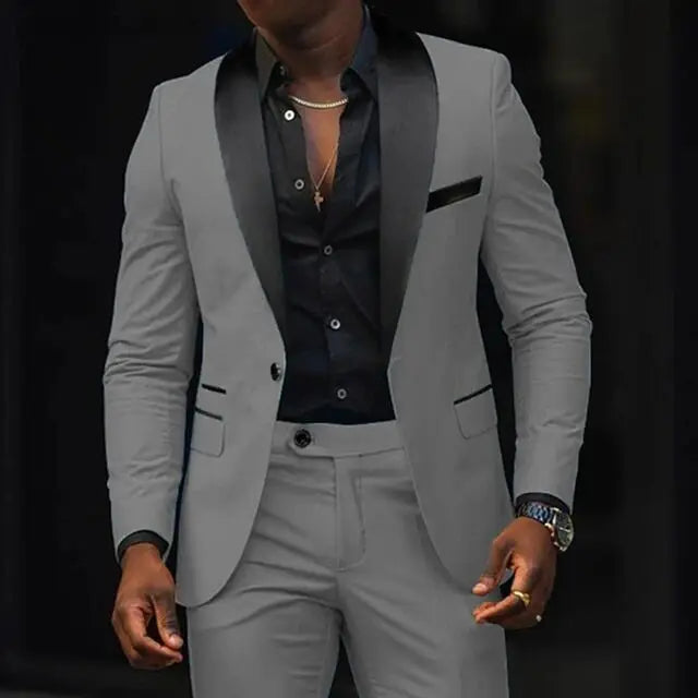 Men’s 2-Piece Wedding Suit