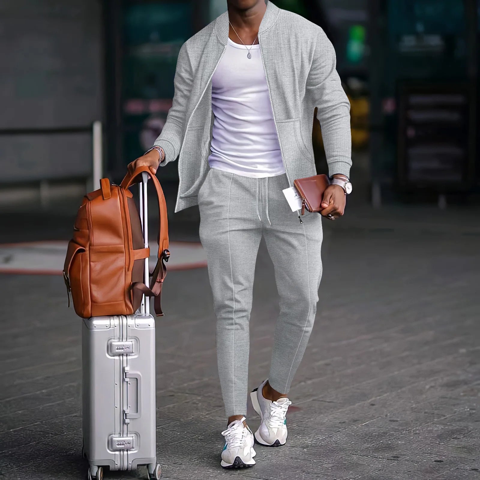 Men’s Business Casual 2-Piece Set