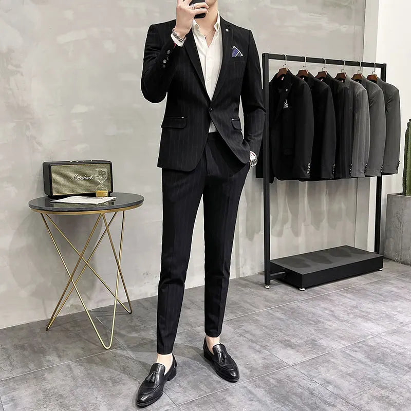 Men’s High-Quality 2-Piece Wedding Suit