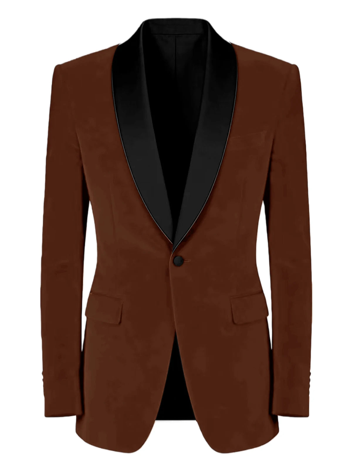 Elegant Men’s Velvet Tuxedo Blazer
