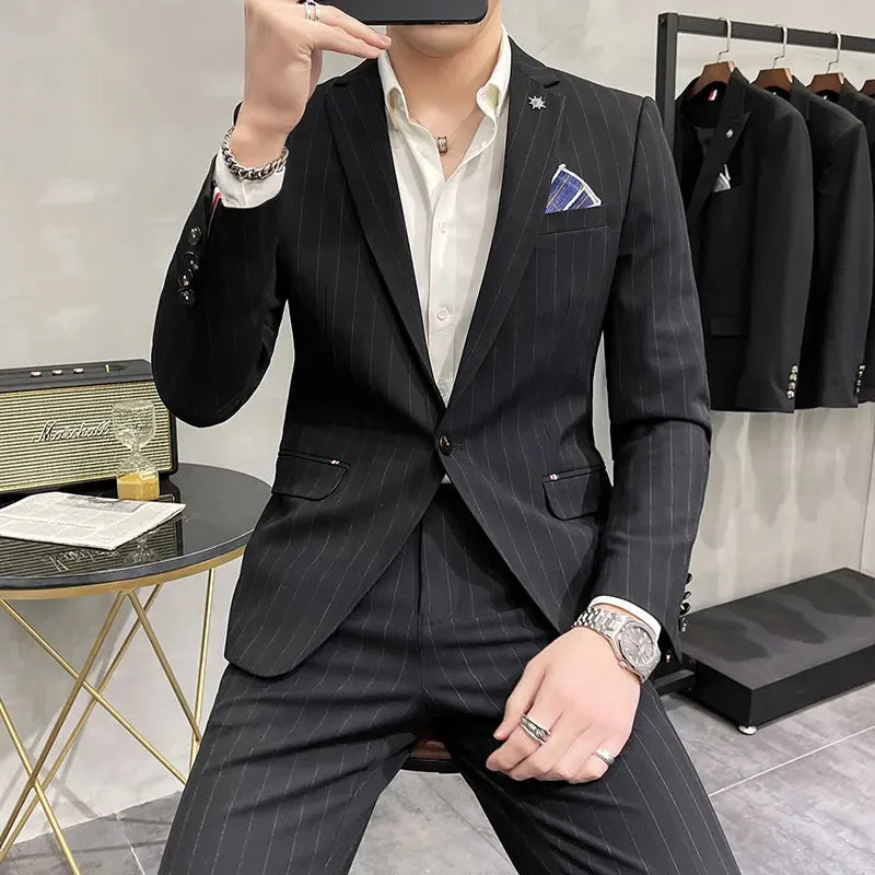 High Quality Groom & Business Casual Two-Piece