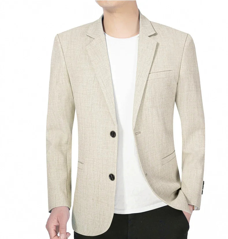 Men Business Casual Suit Jacket