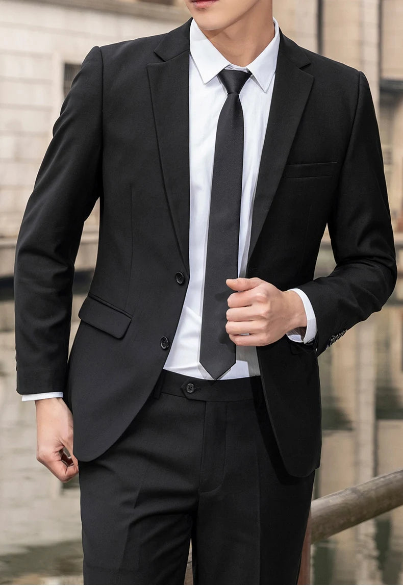 Men High Quality Business Suit