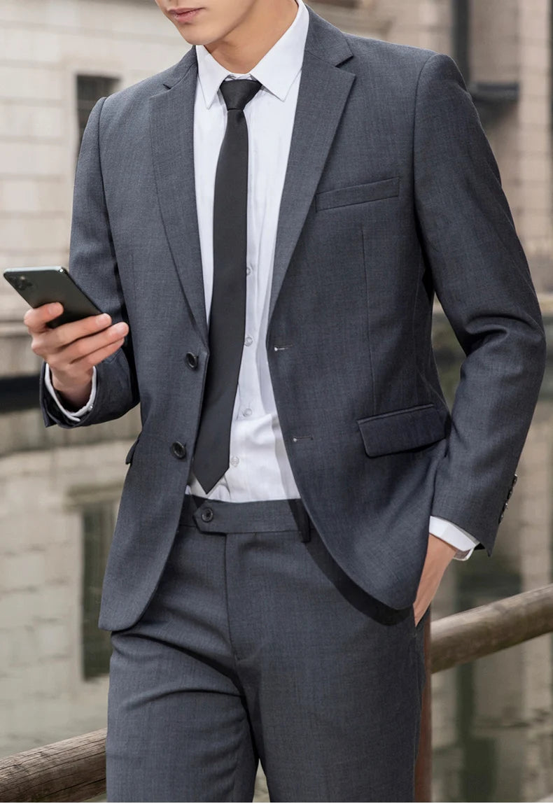 Men High Quality Business Suit