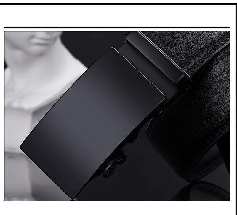 Luxury Men’s Genuine Leather Belt