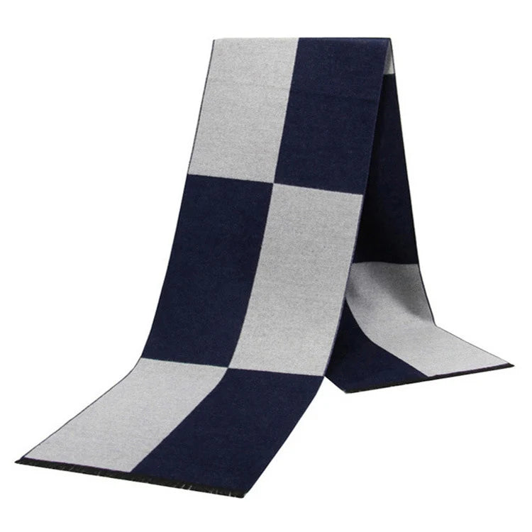 Soft Plaid Shawl Neckerchief