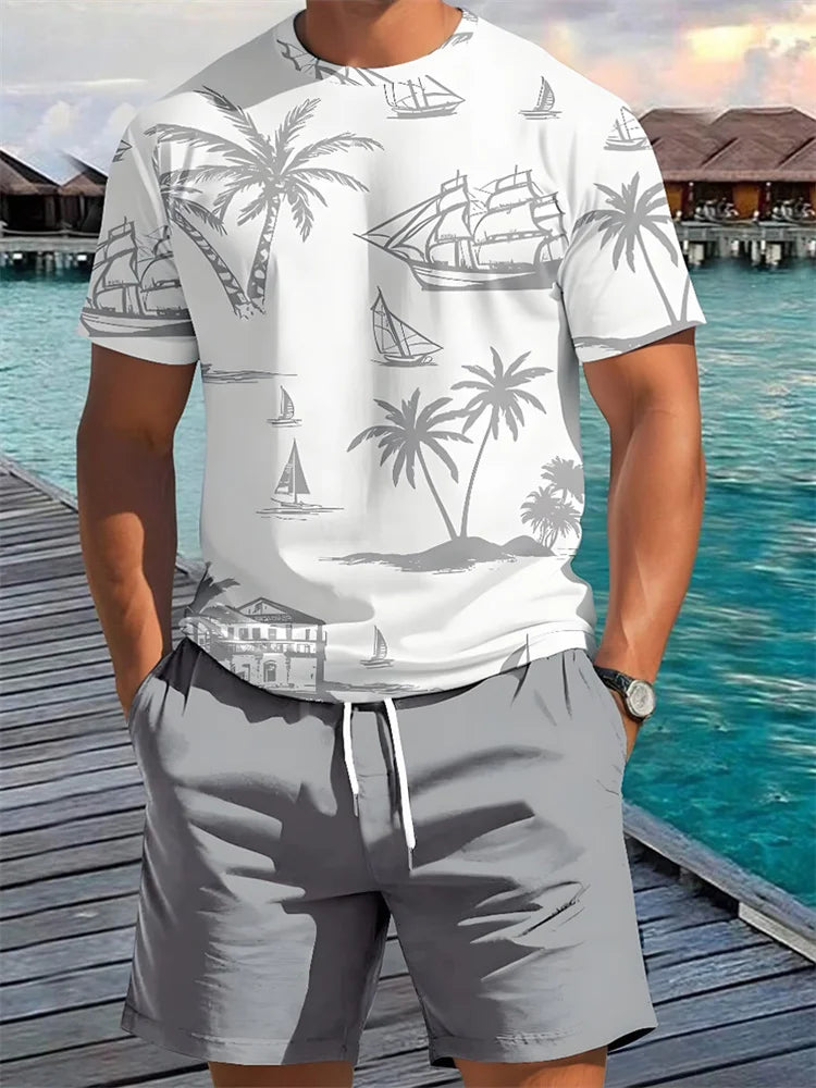 Men’s 2-Piece Summer Casual Set