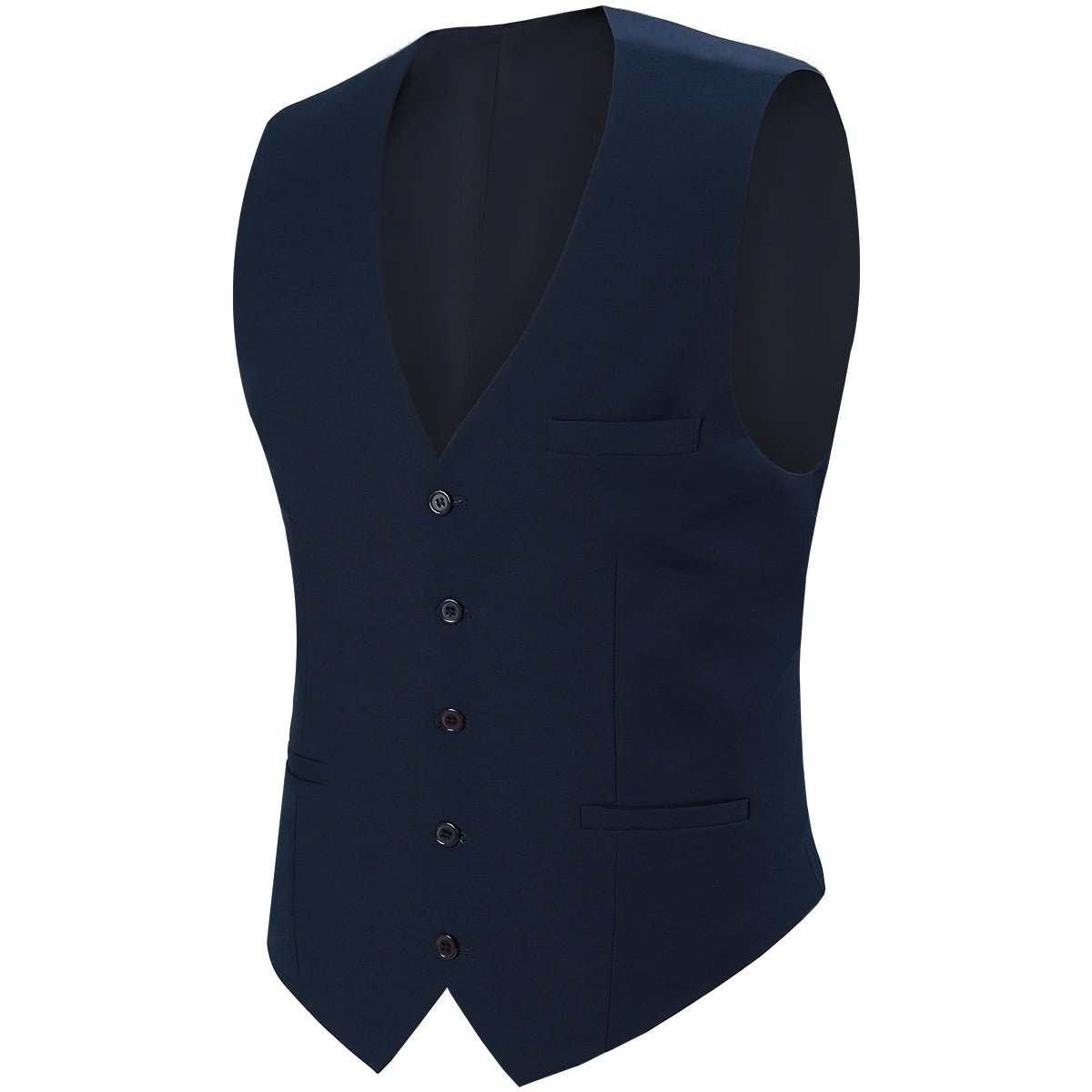 Men’s Formal Black Waistcoat
