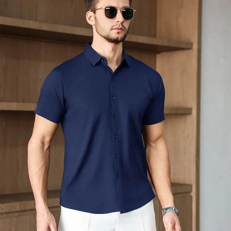 Men’s Summer Business Casual Shirt
