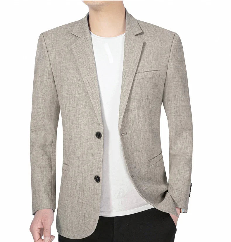 Men Business Casual Suit Jacket