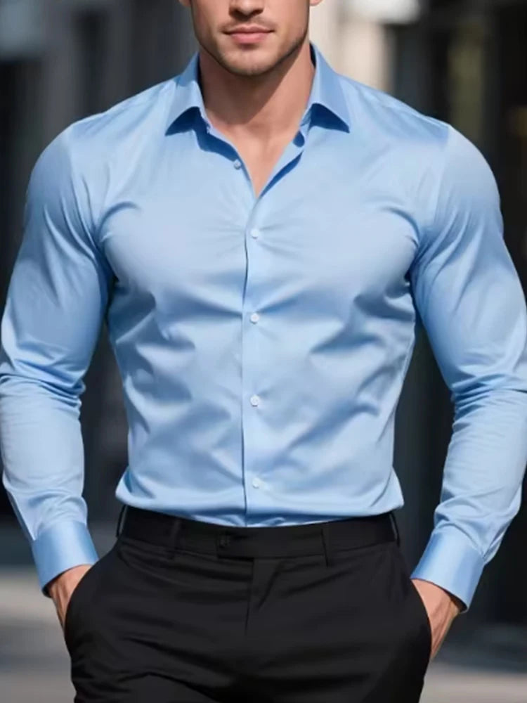 Men’s Wrinkle-Free Dress Shirt