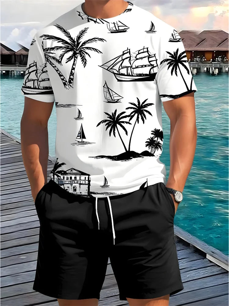 Men’s 2-Piece Summer Casual Set
