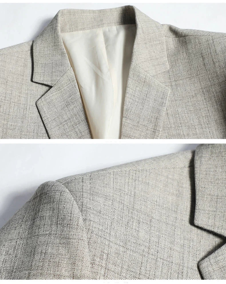 Men Business Casual Suit Jacket