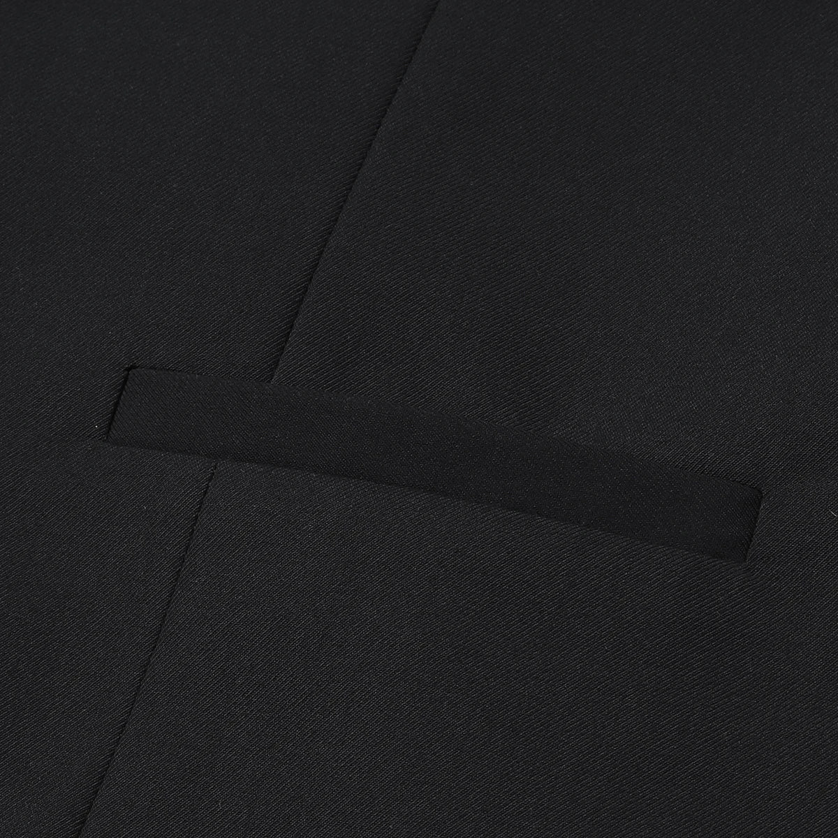 Men’s Formal Black Waistcoat
