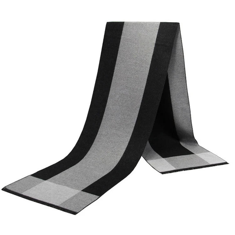 Soft Plaid Shawl Neckerchief