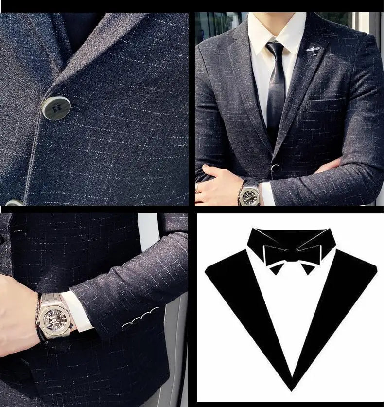 3-Piece Formal Wedding & Party Outfit