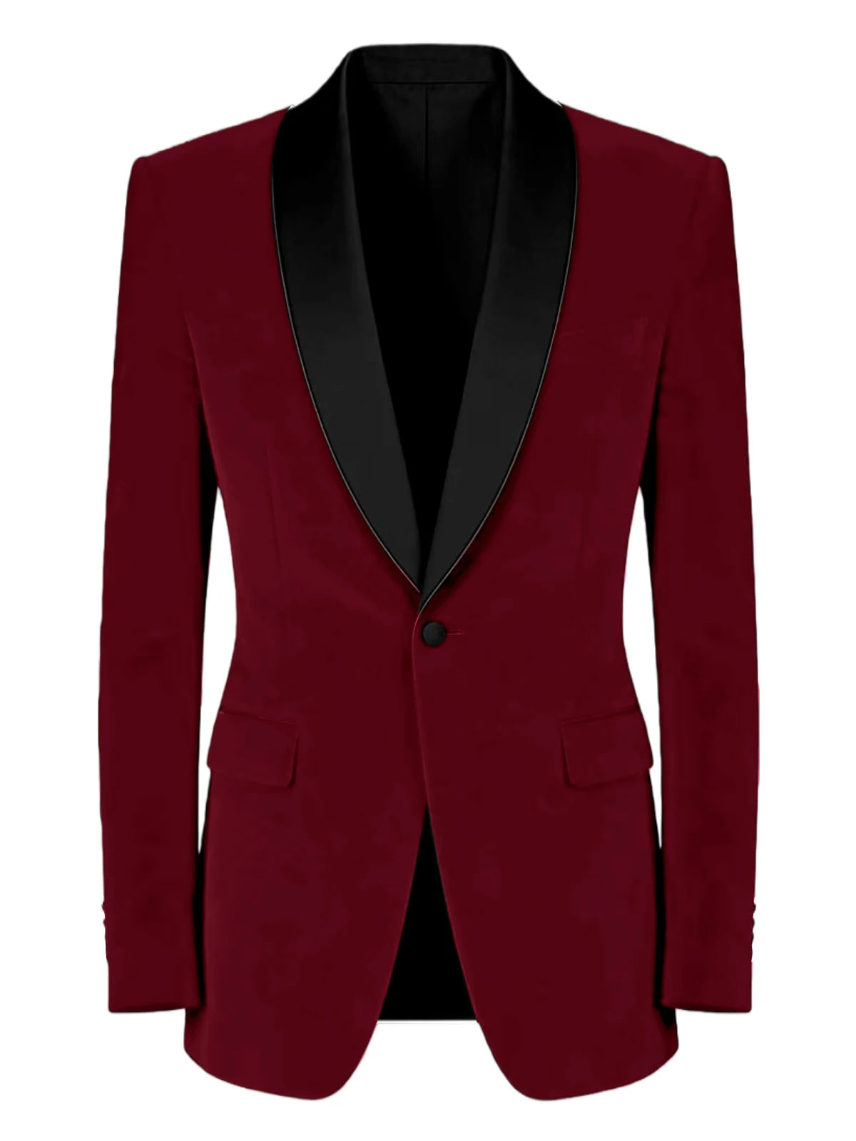 Elegant Men’s Velvet Tuxedo Blazer