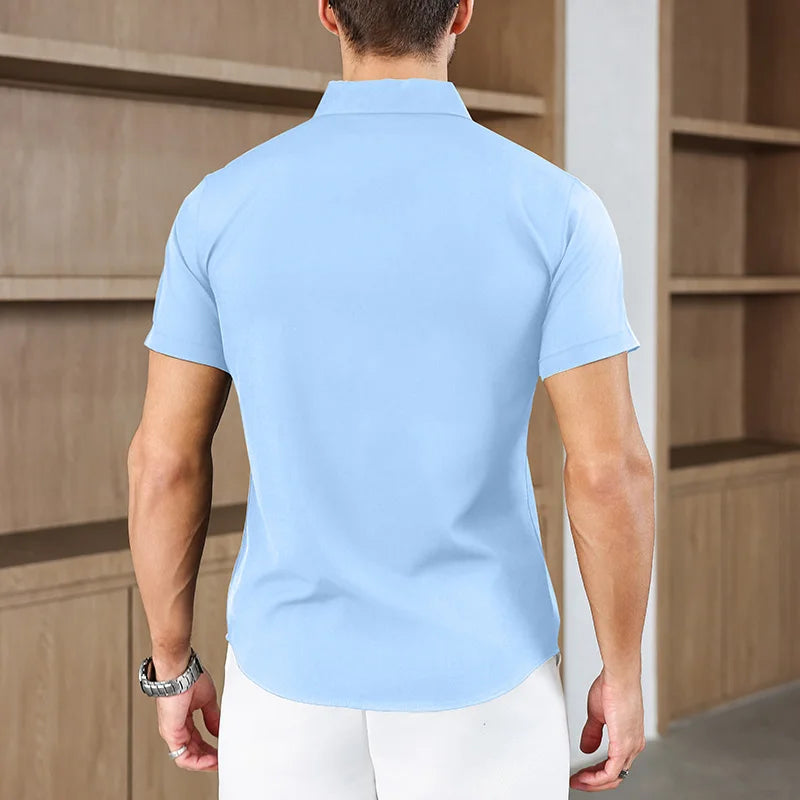 Men’s Summer Business Casual Shirt
