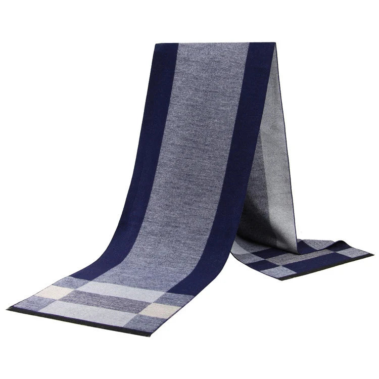 Soft Plaid Shawl Neckerchief