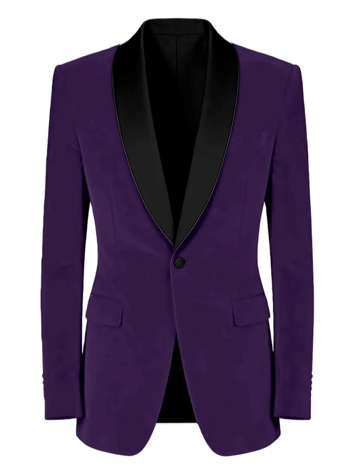 Elegant Men’s Velvet Tuxedo Blazer