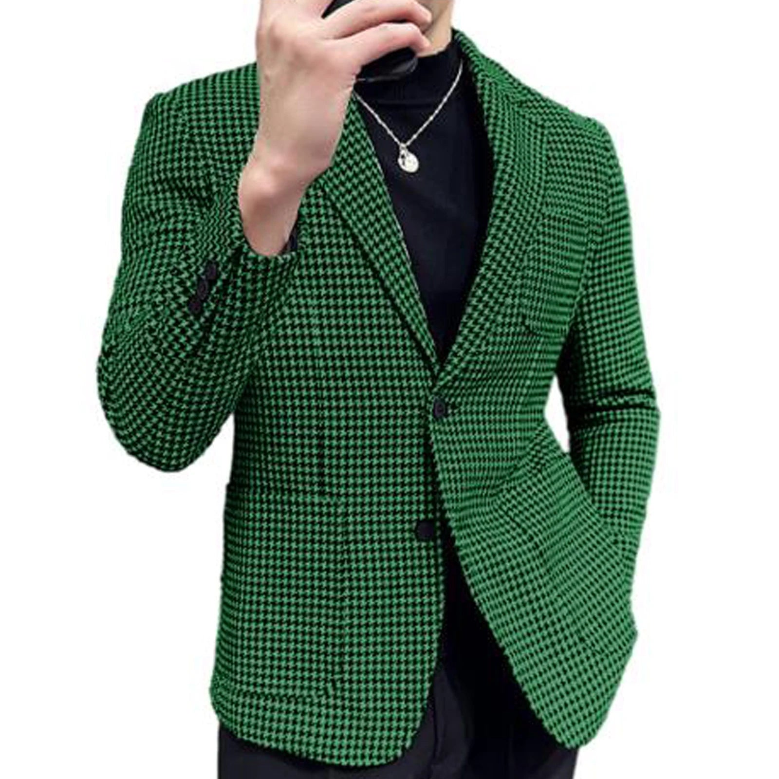 Slim Fit Business Casual 2-Button Suit