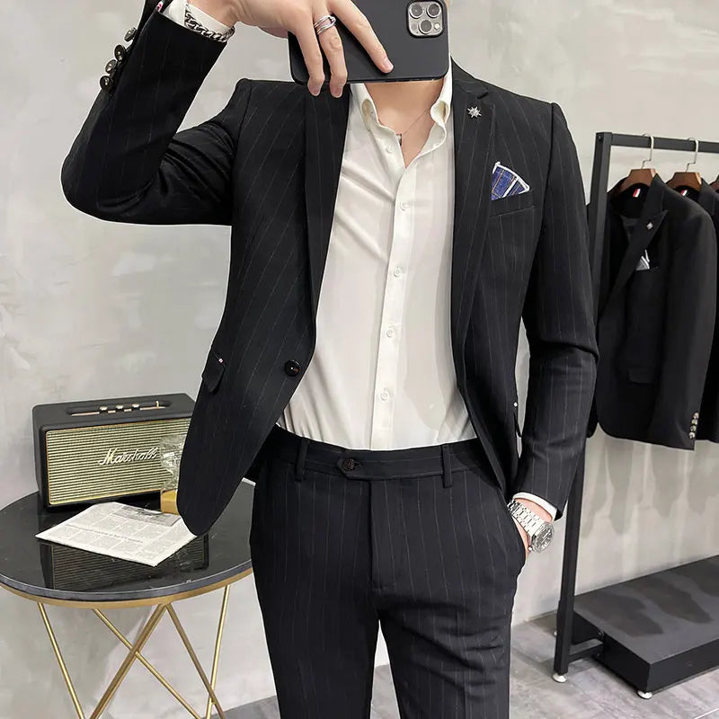 Men’s High-Quality 2-Piece Wedding Suit